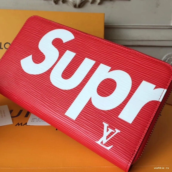 WIS supreme Louis wallet Zip Vuitton 1202